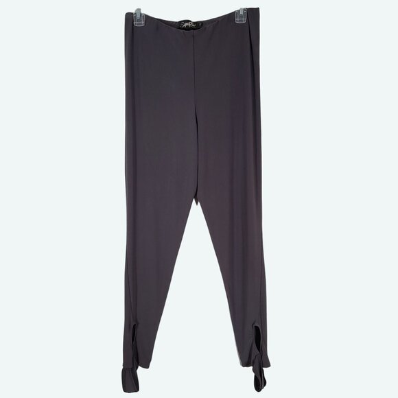 Sympli Pull On Gray Twist Legging Size 12 - Picture 1 of 6